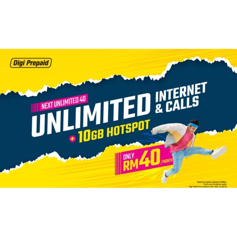 SIM CARD DIGI NEXT, UNLIMITED DATA DAN CALL Shopee Malaysia
