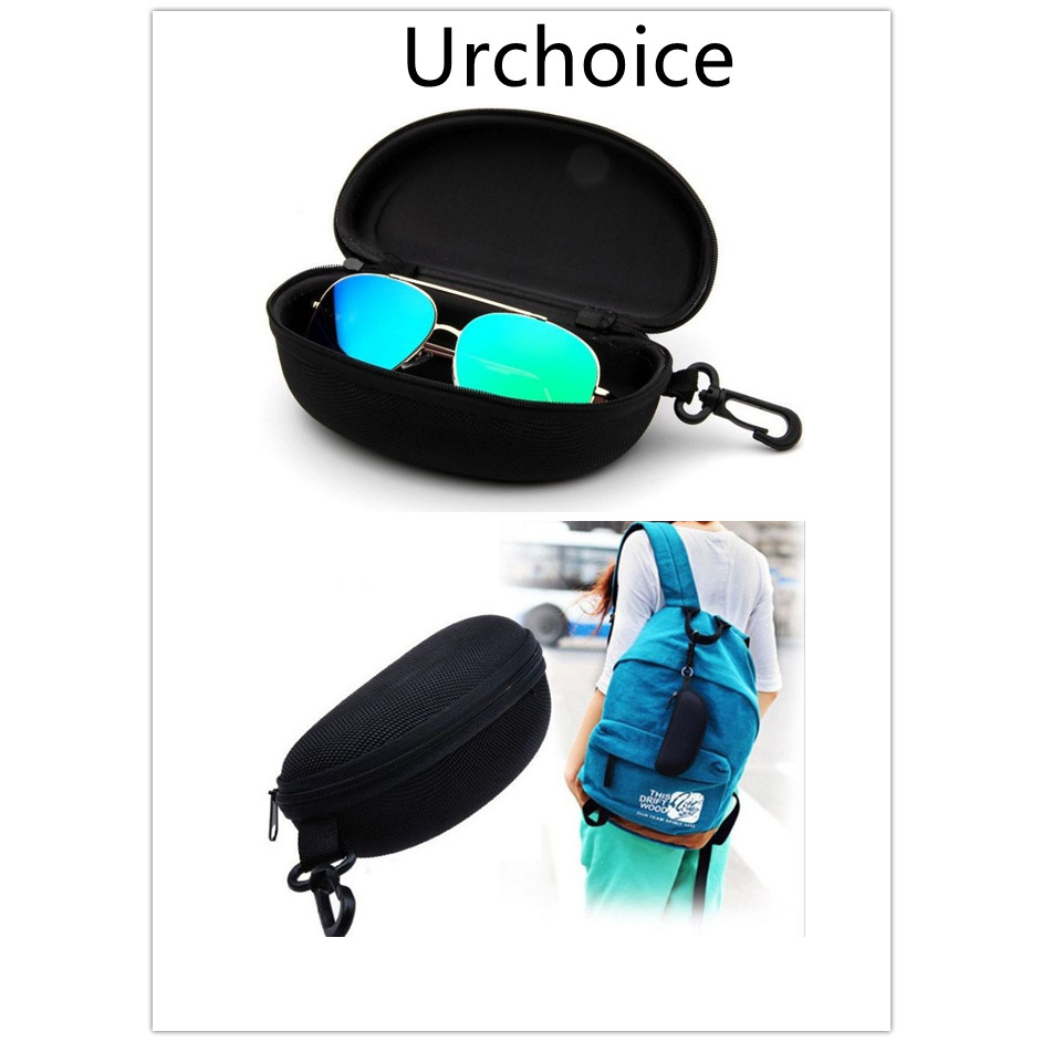 [READY STOCK] Sunglasses Box Sunglasses Hard Case Zipper Protection for