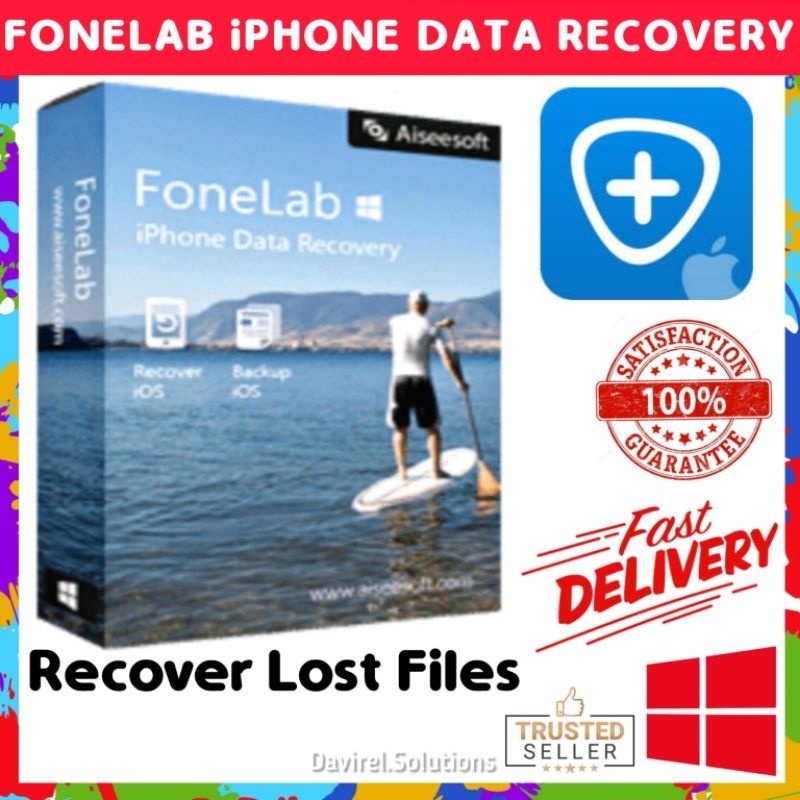 FoneLab iPhone Data Recovery Version 10.5.18 Lifetime I Windows