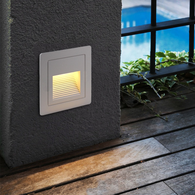 Wall Recessed Step Light STEP LIGHT Q SENSOR Wall Recessed DLS
