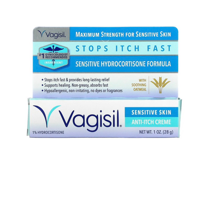 Vagisil Anti Itch Creme Maximum Strength Sensitive Skin 28g Shopee