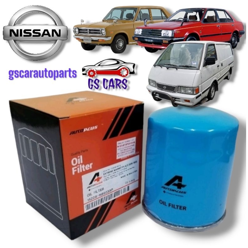 100 Original Tan Chong Nissan engine oil filter ad resort y10 / datsun