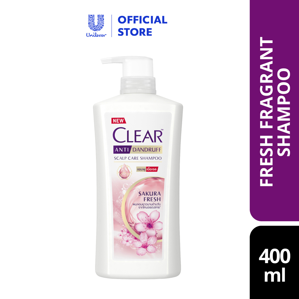 Clear Shampoo Sakura Fresh (400ml) Shopee Malaysia