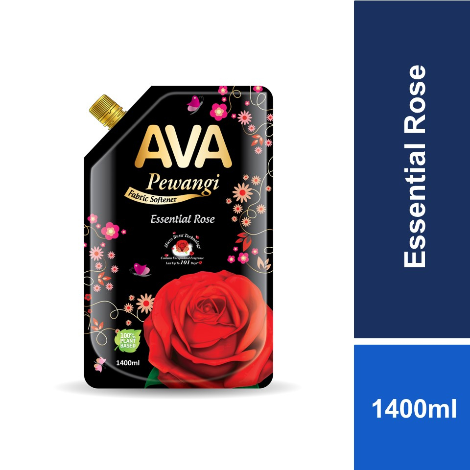 AVA Pewangi Fabric Softener Essential Rose 1.4L Shopee Malaysia