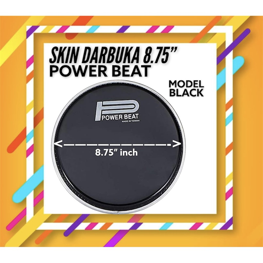 SKIN FOR DOUMBEK/DARBUKA 8" & 8.75” POWERBEAT Shopee Malaysia
