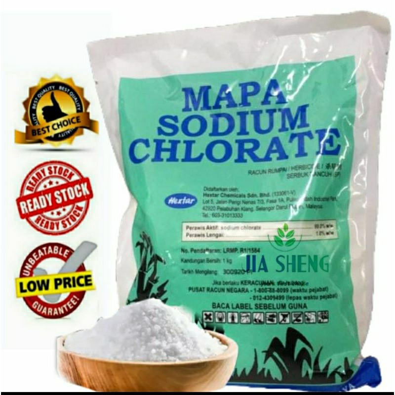 Hextar MAPA sodium Chlorate 1kg racun buluh | Shopee Malaysia