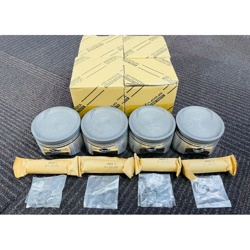 PISTON 4agze supercharger Size 81.5mm Complete set with ring For 4g93