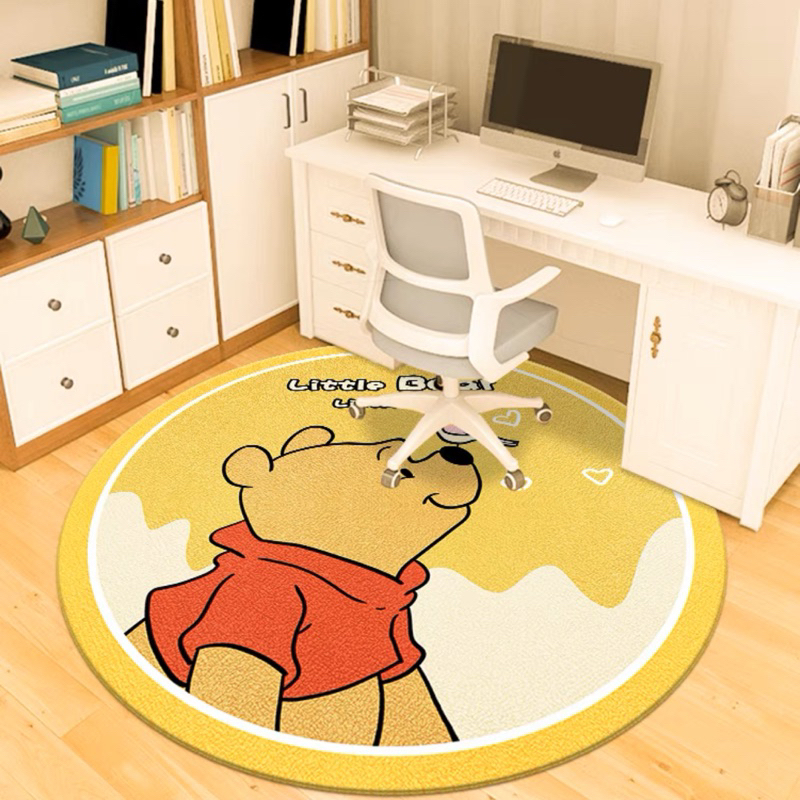 Cutie Disneyland Winnie The Pooh Bear Round Carpet Velvet Room ...