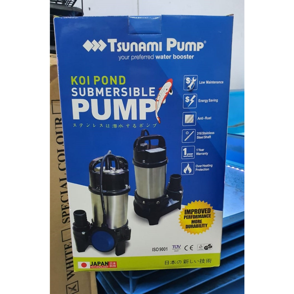 TSUNAMI MUS 750 SUBMERSIBLE WATER PUMP FOR KOI POND Shopee Malaysia