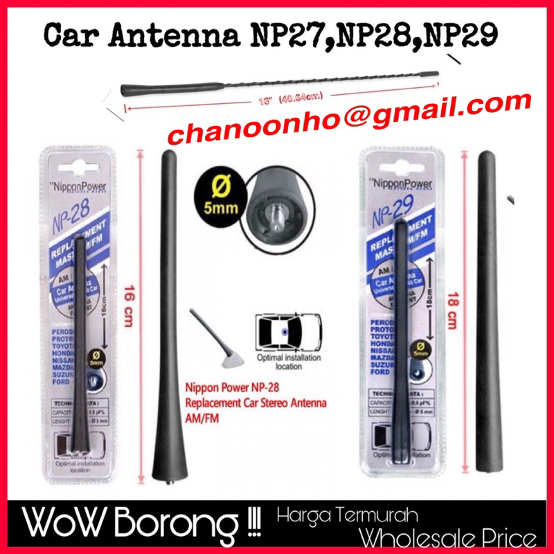 🇲🇾 ANTENNA KERETA PROTON PERSONA GEN2 SAGA BLM WAJA PERODUA MYVI ALZA ...