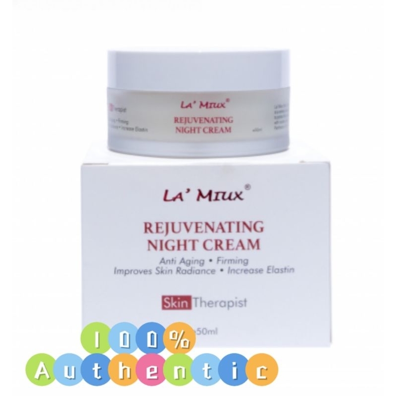 La Miux Skin Therapist rejuvenating Night Cream 50ml | Shopee Malaysia