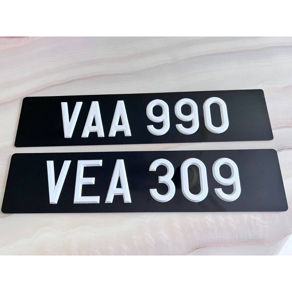 Nombor Plate Kereta LULUS JPJ / JPJ approved Standard Car Number Plate