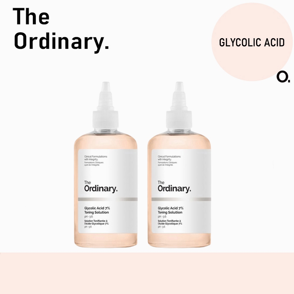 [100 Original] The Ordinary Glycolic Acid 7 Toning Solution 240ml