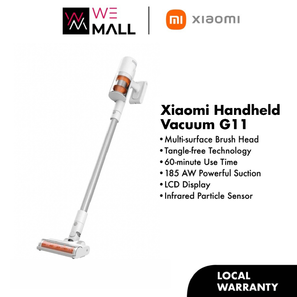 Xiaomi Mi Handheld Vacuum Cleaner G11 [185AW Powerful Suction Multi