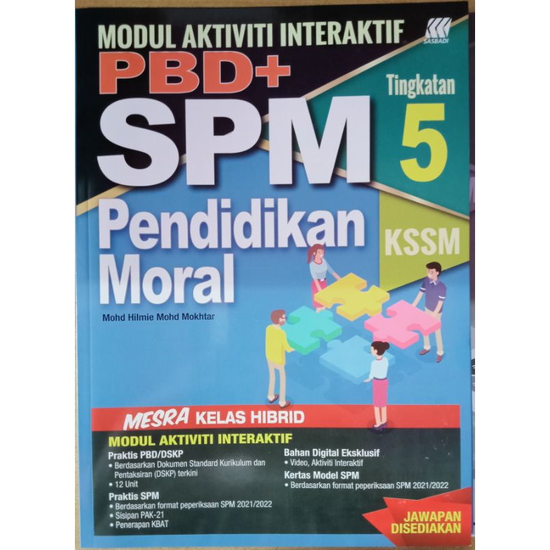 MODUL AKTIVITI INTERAKTIF PBD+SPM PENDIDIKAN MORAL TINGKATAN 5 KSSM ...