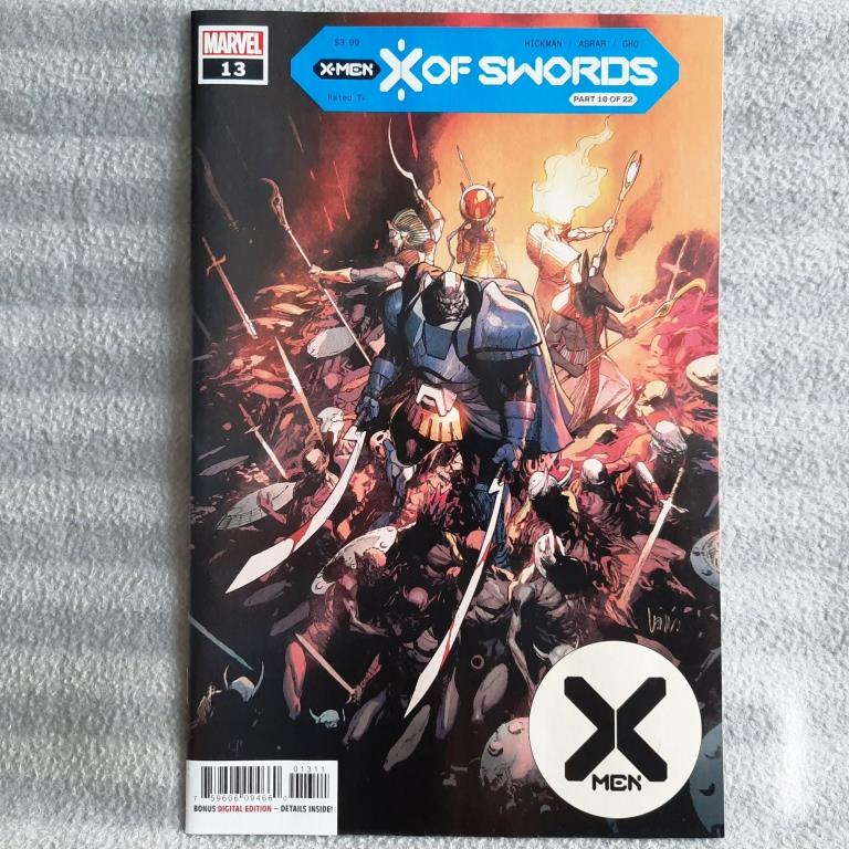 X-Men #13 (2019 Marvel Comics) X of Swords (Jonathan Hickman, Mahmud ...