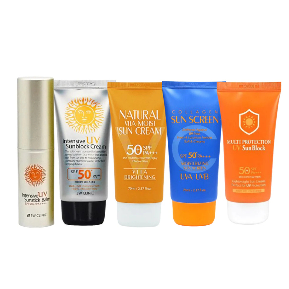 3W CLINIC Sun Block Cream SPF50+ PA+++ 70ml Shopee Malaysia