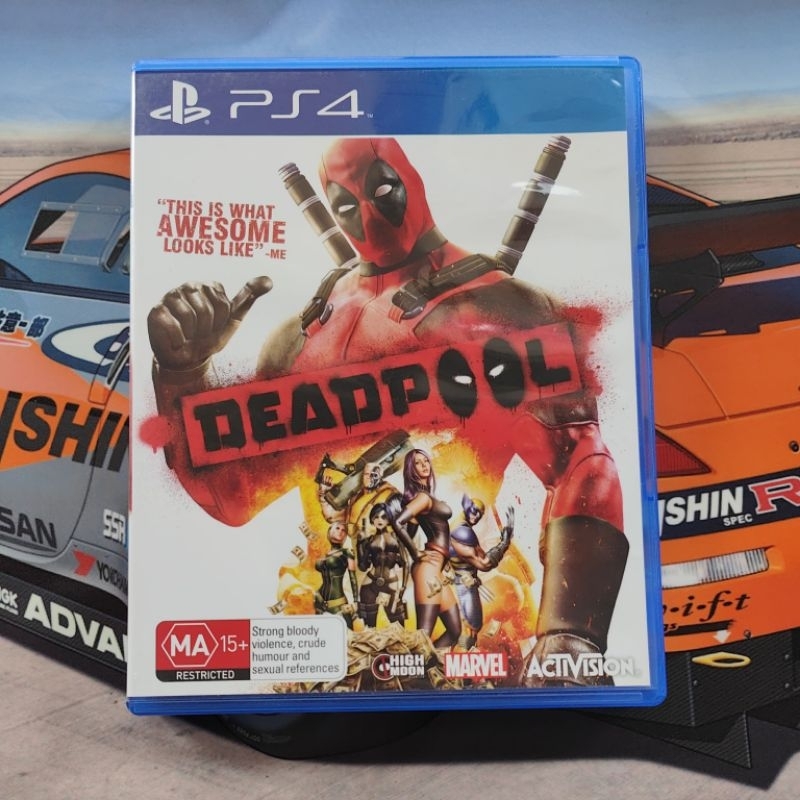 USED GAME PS4 DEADPOOL | Shopee Malaysia