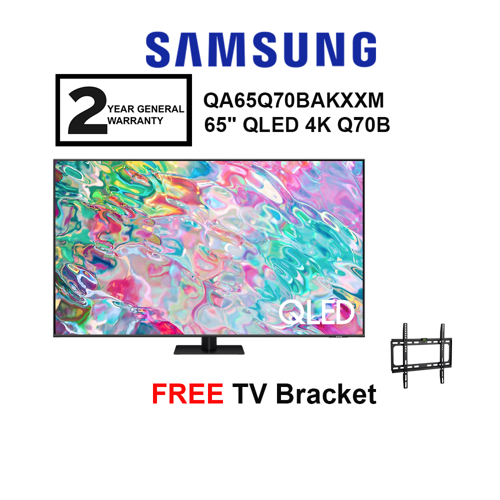 Samsung 65'' QLED 4K Q70B QA65Q70BAKXXM Television TV (FREE Tv Bracket ...