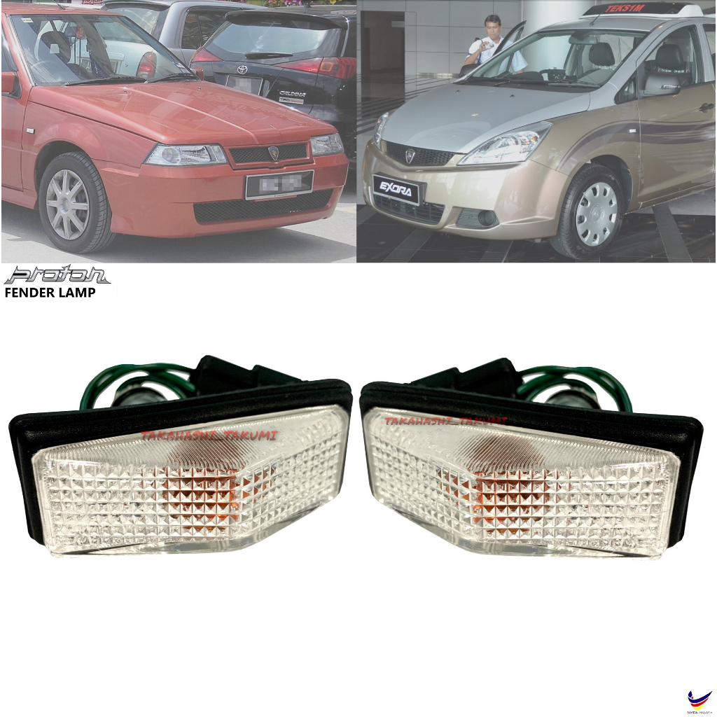 Proton Saga Iswara LMSS LMST Exora Albino Clear White Fender Signal ...