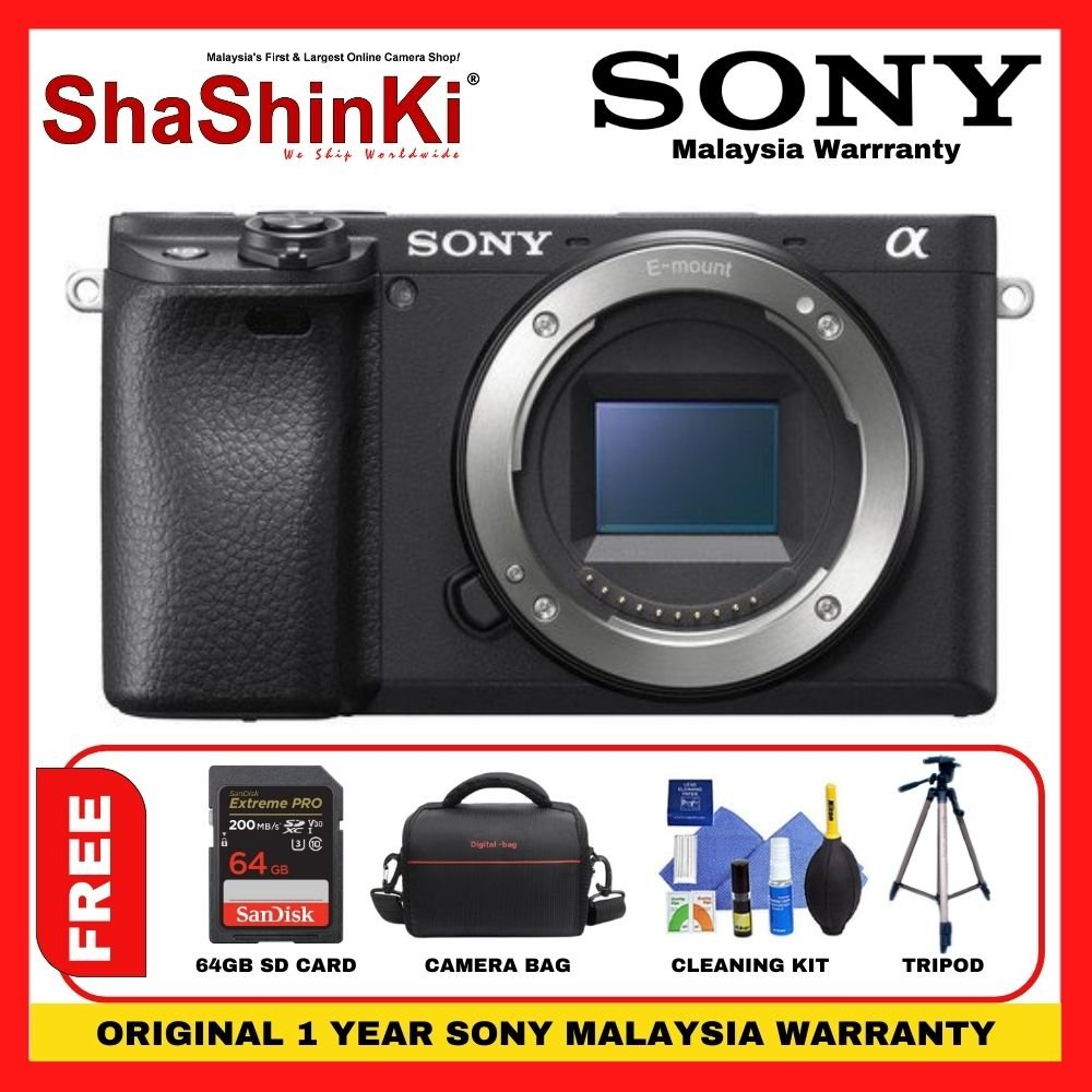 Sony Alpha a6400 Mirrorless Digital Camera (Body Only) (Sony Malaysia
