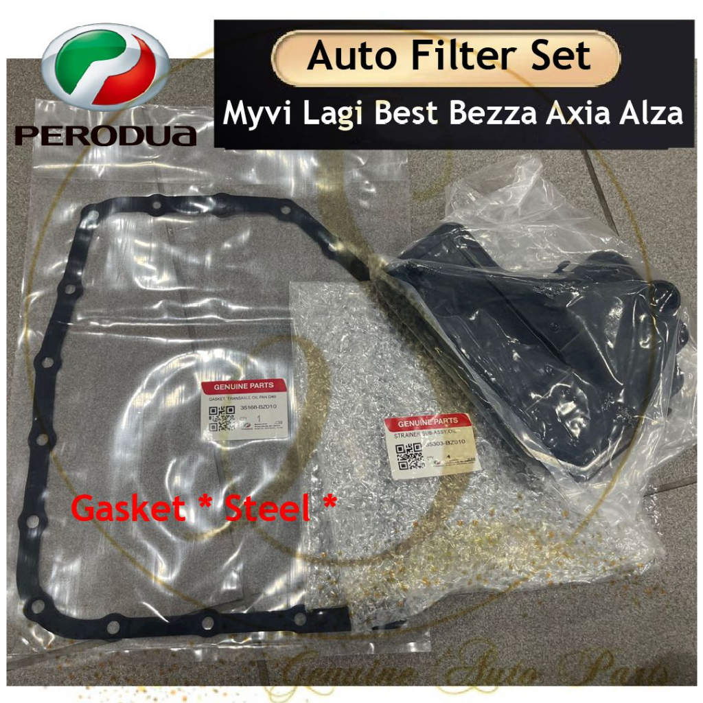 (100 ORIGINAL) Auto Filter Set Perodua Axia Bezza Myvi Lagi Best Alza