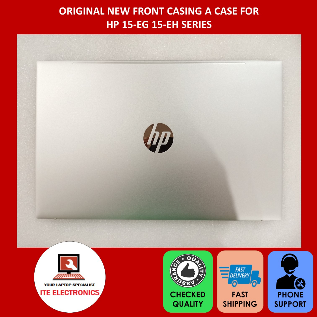 Coperchio Posteriore LCD Per Laptop HP 15-ER1047NR / 15-ER1010CA - Originale Argento, Aperto Mai Usato