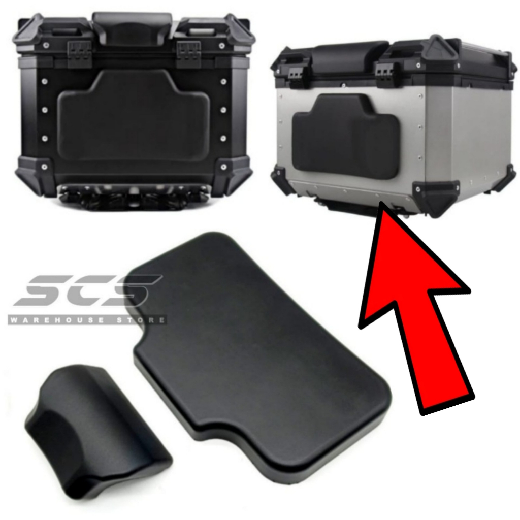 Top Box Backrest Aluminium Top Box Back Rest Soft Cushion Pad Premium