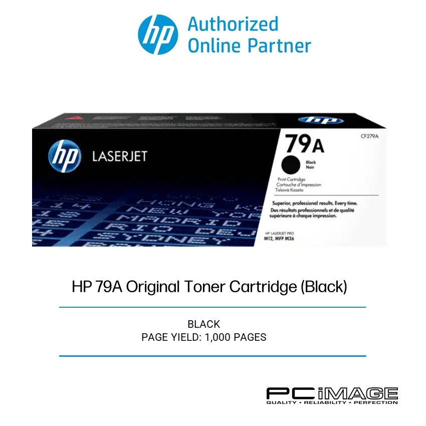 Toner Compatible Noir Pour Imprimante HP LaserJet Pro M12, M26, MFP - Modèles CF279A / 79A