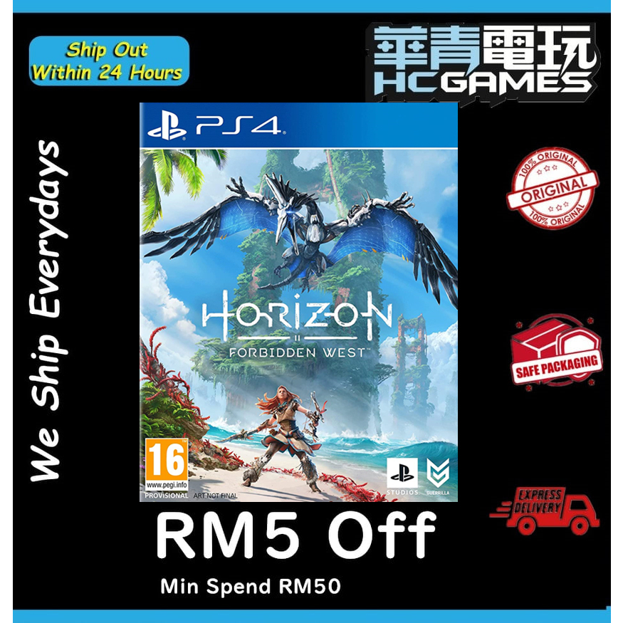 PS5 Horizon Forbidden West Complete Edition (English/Chinese) * 地平線 西域禁地  完整版 *