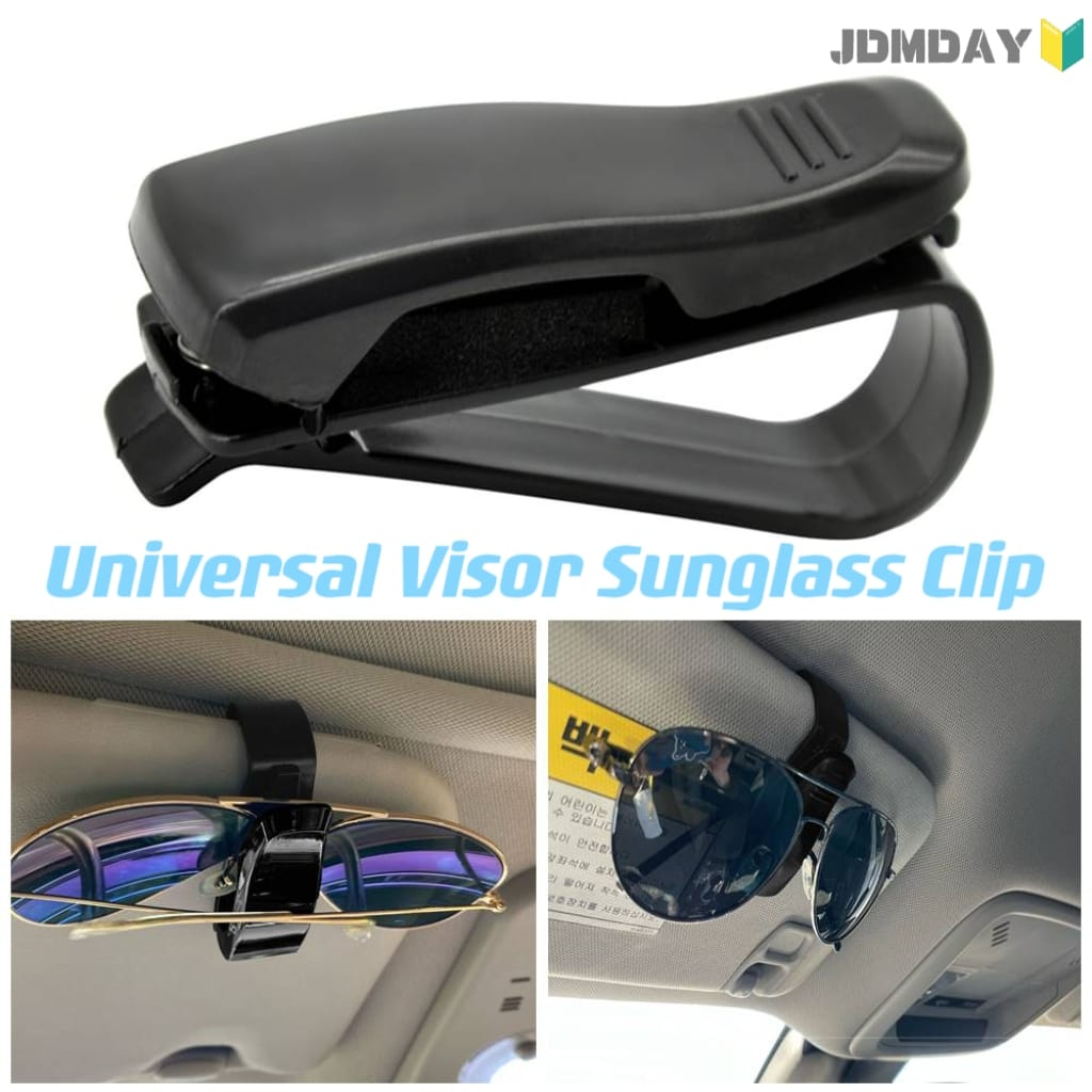 Glasses clip for car clearance