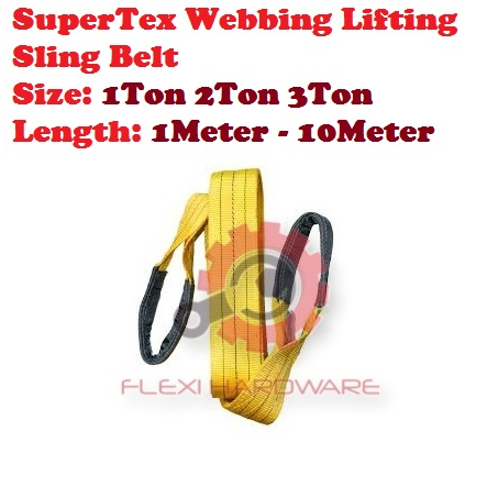 SuperTex Webbing Lifting Sling Belt 1Ton 2Ton 3Ton | Shopee Malaysia