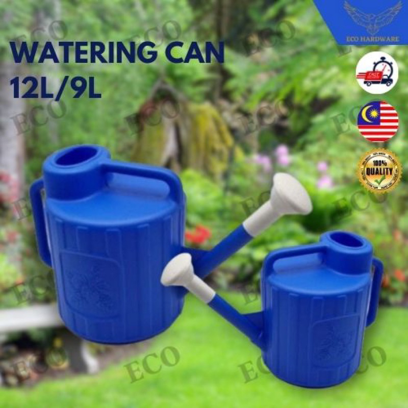 High Quality 9L/12L Watering Can Pot/Bekas Siram Sayur Bunga/Plants