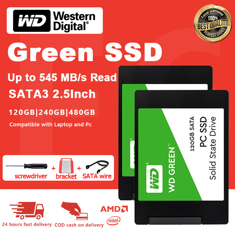 WD Green™ SATA SSD M.2 2280 for PCs and Laptops