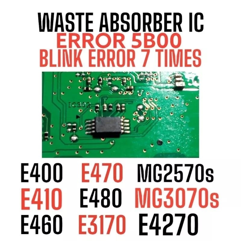 CANON E400/E410 WASTE ABSORBER IC E460/E470/E480/MG2570S/3070S/E3170
