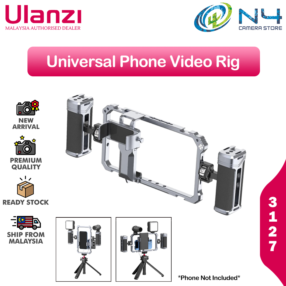 Ulanzi Universal Phone Video Rig Metal Cage For Mobile Phone 3127 ...