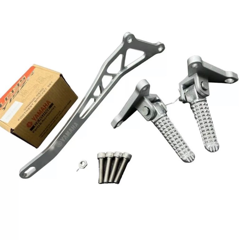 Yamaha Y15zr Y16 LC135 EGO Rear Footrest Footstep Full Set Alloy Pedal