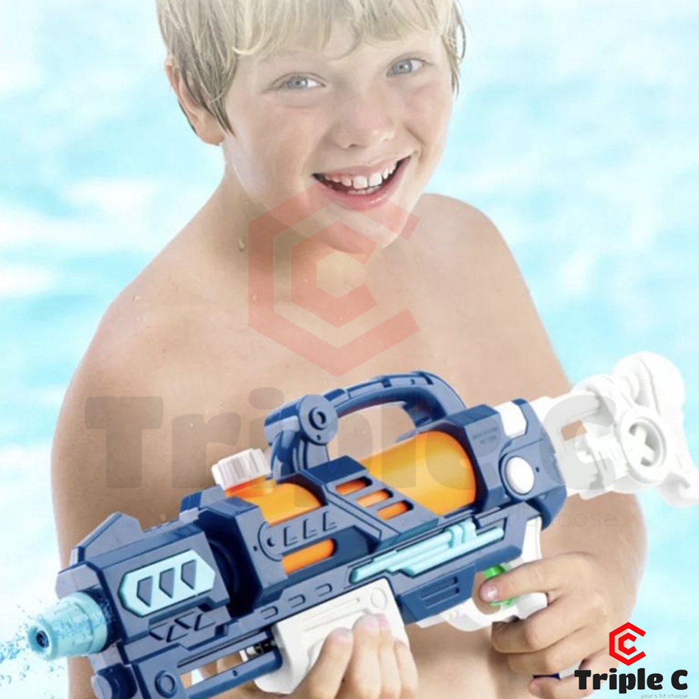 [Triple C] Powerful Water Gun Toy Long Range Water Gun Summer Beach Toy ...