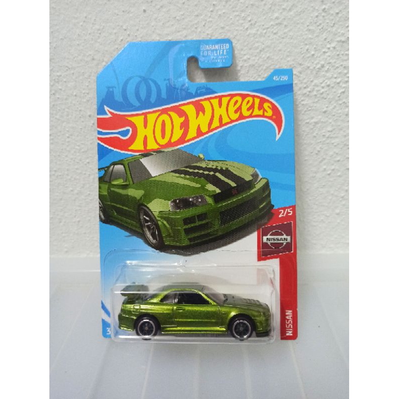 HOT WHEELS NISSAN SKYLINE GTR R34 STH | Shopee Malaysia