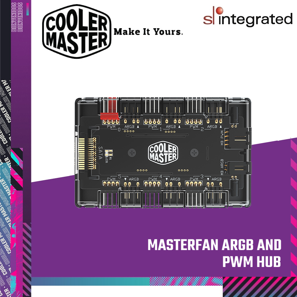 Cooler Master MasterFan ARGB And PWM HUB | Shopee Malaysia