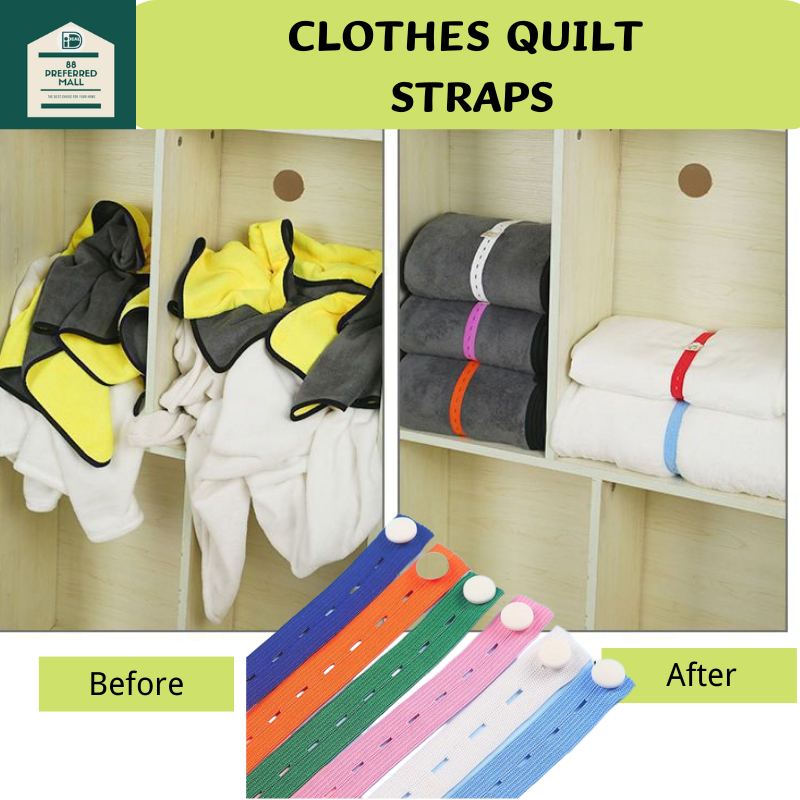 Straps Quilt Artifact Household Quilt Folding Board Thick Clothes Storage And Sorting Lazy