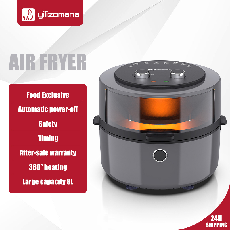 Yilizomana Air Fryer Multifunctional Smart Fryer Home Electric Hot Air