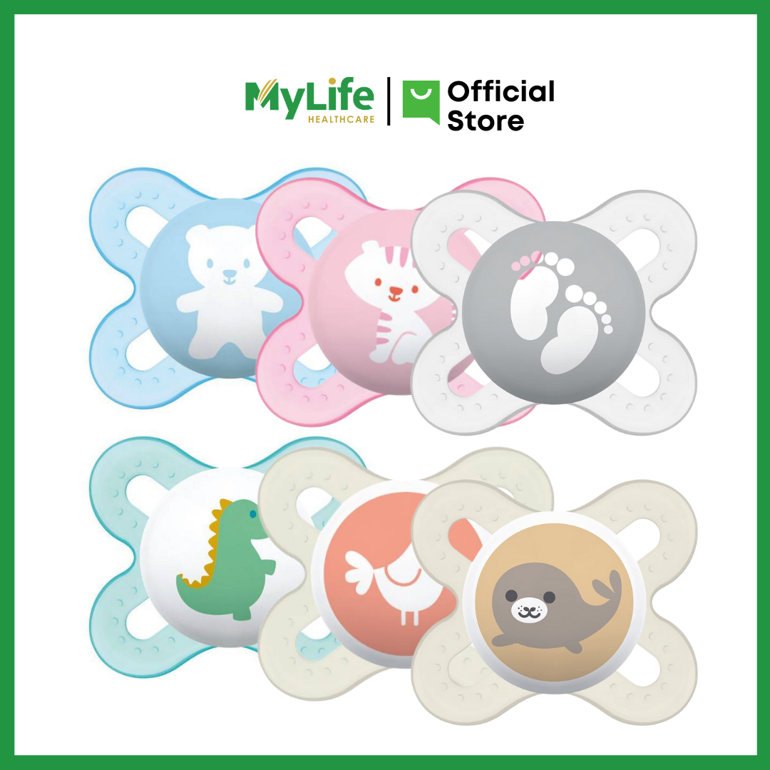 MAM ORIGINAL START PACIFIER 0-6 MONTHS (PACK OF 2) | Shopee Malaysia