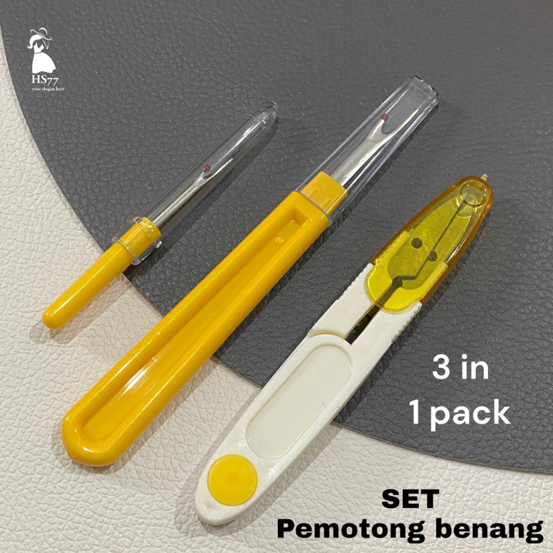 [ 3 dalam 1 pack ] set pemotong benang/ set seam ripper/ penetas benang ...