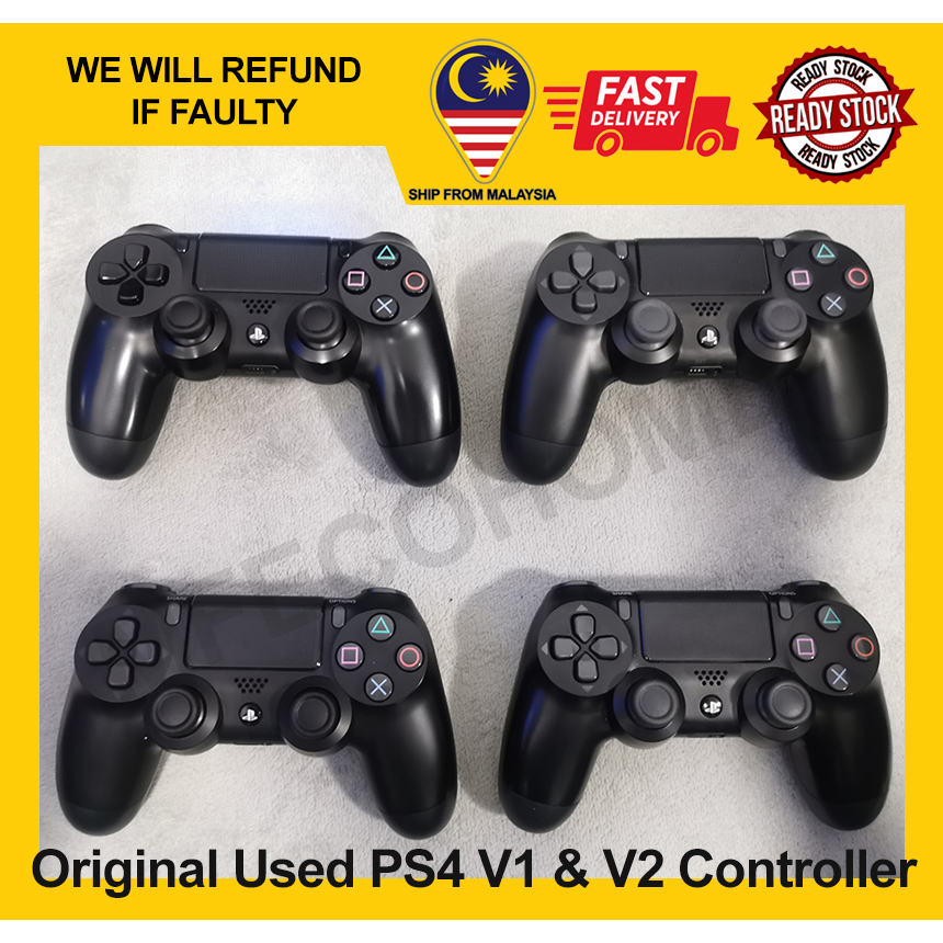 Used Original PS4 V1 V2 Controller PlayStation Second Hand Refurbish ...