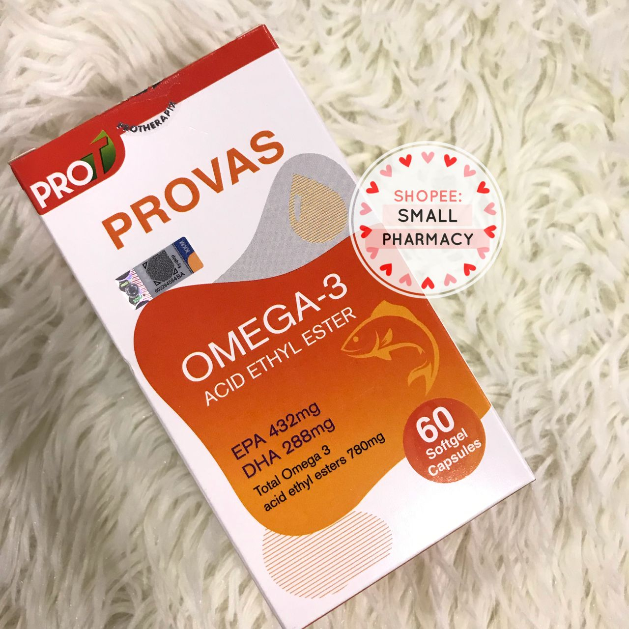 Provas Omega Fish Oil 60caps 200356 Shopee Malaysia