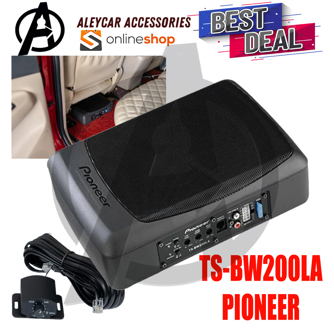 TSBW200LA PIONEER 8” 700 Watts Underseat Woofer Active Subwoofer Built