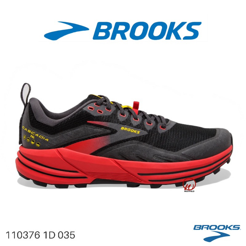 BROOKS MEN’S CASCADIA 16 TRAIL RUNNING SHOE ( 110376 1D 035 ) Shopee