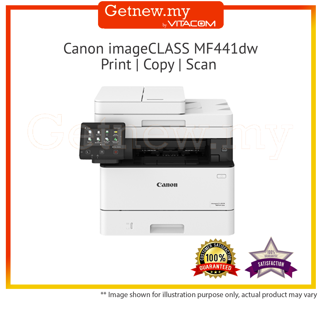 Canon Imageclass Mf441dw Redefine Reliability With The 3 In 1 Monochrome Multifunction Printer 7437