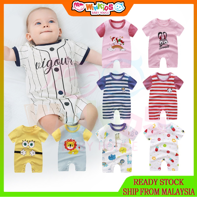 Winkids Baby Rompers Baby Clothes Newborn Baby Clothing Baju Bayi